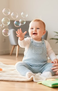 Игры с малышами до 1 года: развитие и безопасность