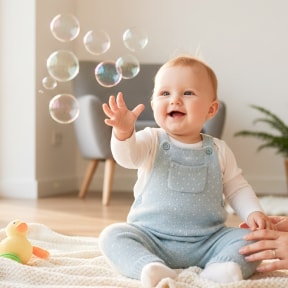 Игры с малышами до 1 года: развитие и безопасность