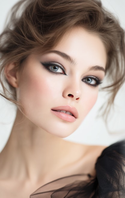 Макияж в стиле Mur Mur Noir: любовь с первого взгляда!