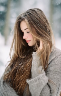 Зимний уход за волосами: главные принципы